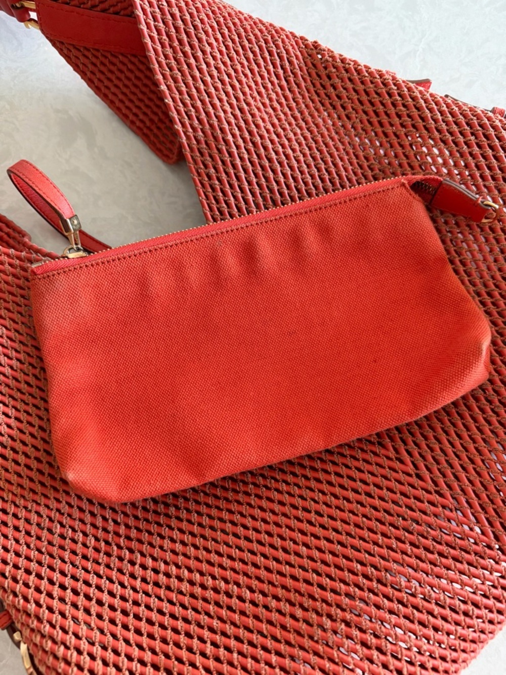 Salvatore Ferragamo Woven Leather Hobo Bag - Picture 14 of 16